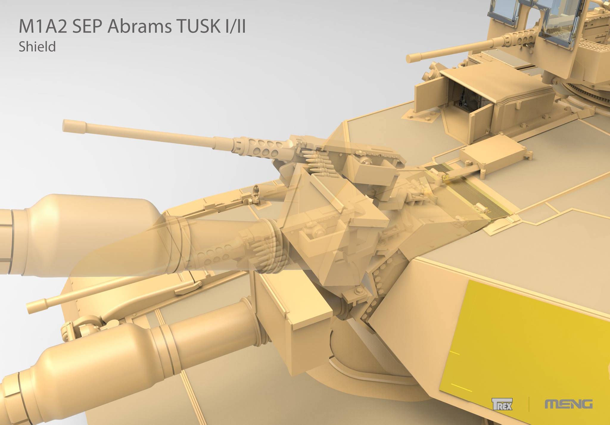 U.S MAIN BATTLE TANK M1A2 ABRAMS TUSK I/TUSK II SEP – Image 5