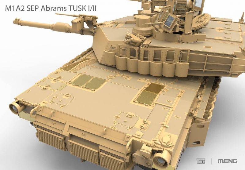 U.S MAIN BATTLE TANK M1A2 ABRAMS TUSK I/TUSK II SEP – Image 9