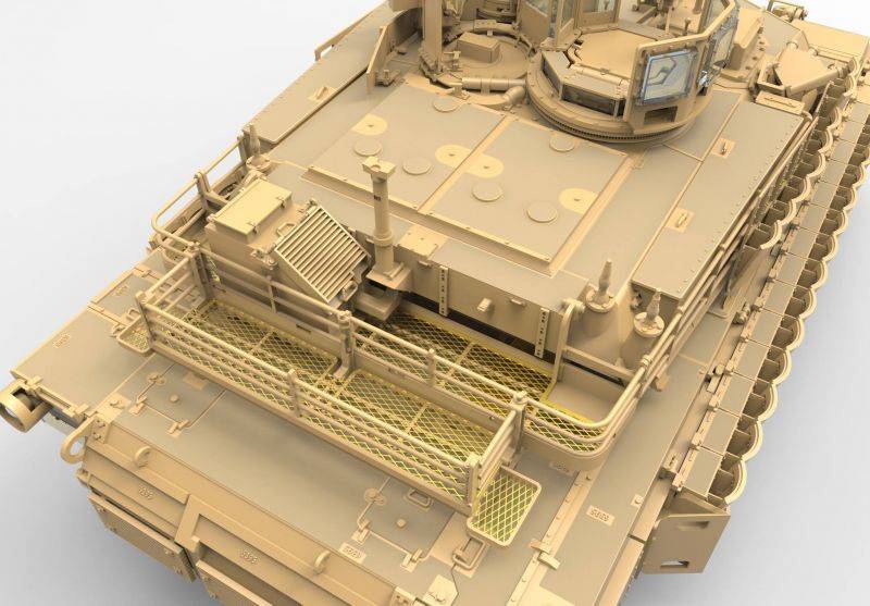 U.S MAIN BATTLE TANK M1A2 ABRAMS TUSK I/TUSK II SEP – Image 10