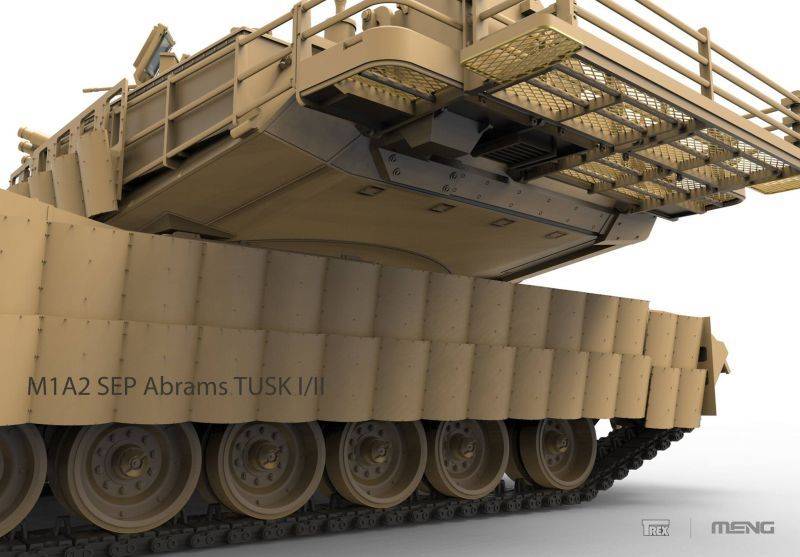U.S MAIN BATTLE TANK M1A2 ABRAMS TUSK I/TUSK II SEP – Image 12