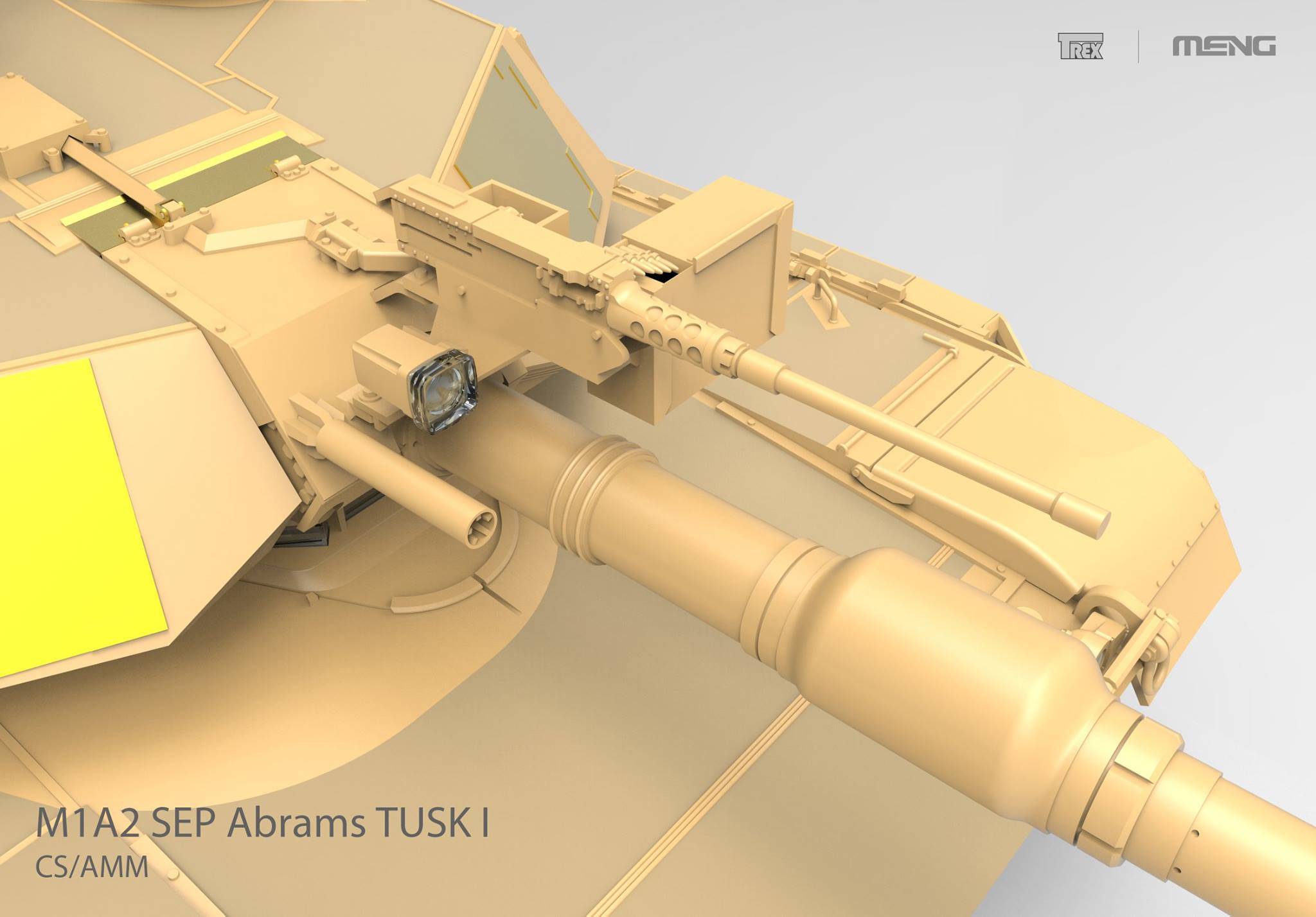 U.S MAIN BATTLE TANK M1A2 ABRAMS TUSK I/TUSK II SEP – Image 13