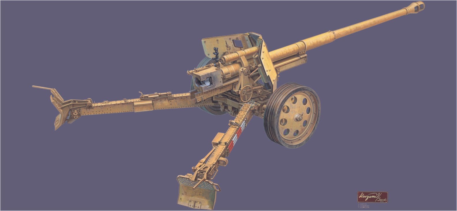 Pak43/41 GERMAN 8.8cm ANTI-TANK GUN "Scheuntor" – Image 2