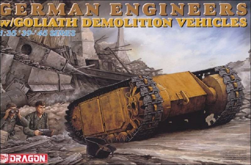 German Engineers w/Goliath Demolition Vehicles