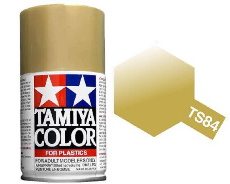 TS-84 Doré Métal brillant bombe 100ml