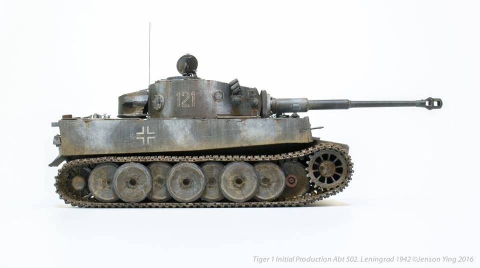 Pz.Kpfw.VI Ausf.E Tiger I, Initial Production s.Pz.Abt.502 Leningrad Region 1942/3 – Image 7