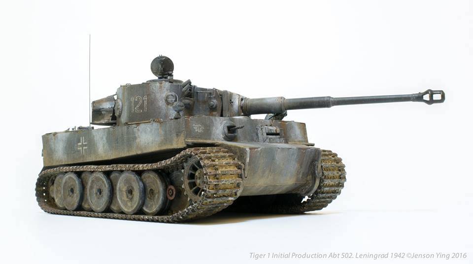 Pz.Kpfw.VI Ausf.E Tiger I, Initial Production s.Pz.Abt.502 Leningrad Region 1942/3 – Image 8