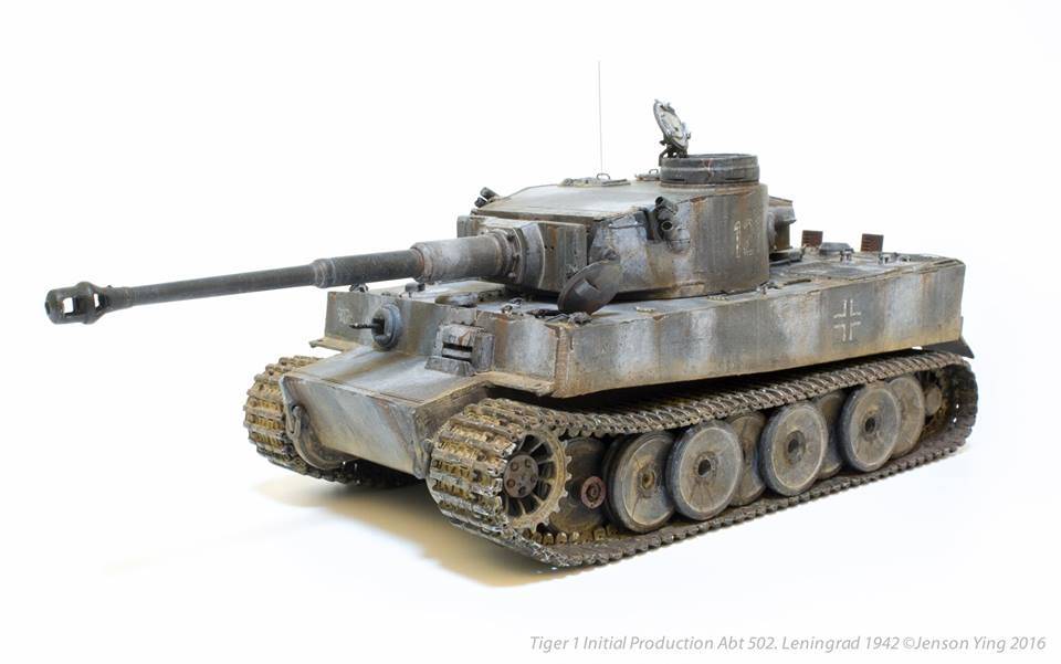 Pz.Kpfw.VI Ausf.E Tiger I, Initial Production s.Pz.Abt.502 Leningrad Region 1942/3 – Image 9