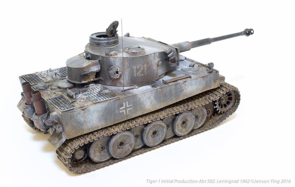 Pz.Kpfw.VI Ausf.E Tiger I, Initial Production s.Pz.Abt.502 Leningrad Region 1942/3 – Image 10