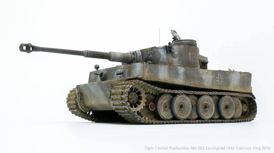 Pz.Kpfw.VI Ausf.E Tiger I, Initial Production s.Pz.Abt.502 Leningrad Region 1942/3 – Image 11