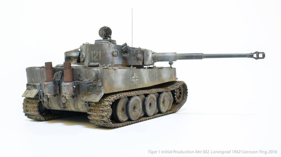 Pz.Kpfw.VI Ausf.E Tiger I, Initial Production s.Pz.Abt.502 Leningrad Region 1942/3 – Image 12