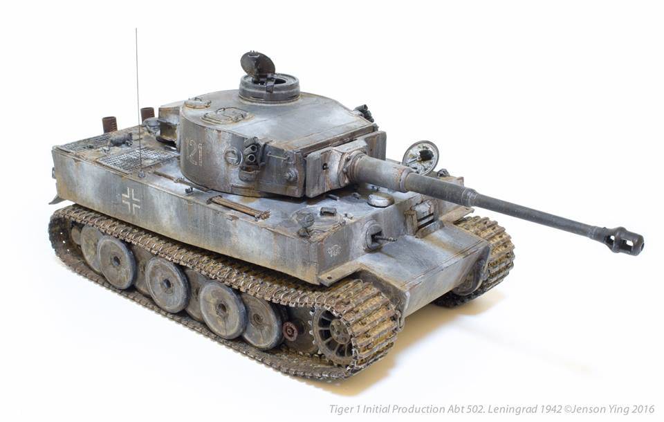 Pz.Kpfw.VI Ausf.E Tiger I, Initial Production s.Pz.Abt.502 Leningrad Region 1942/3 – Image 13