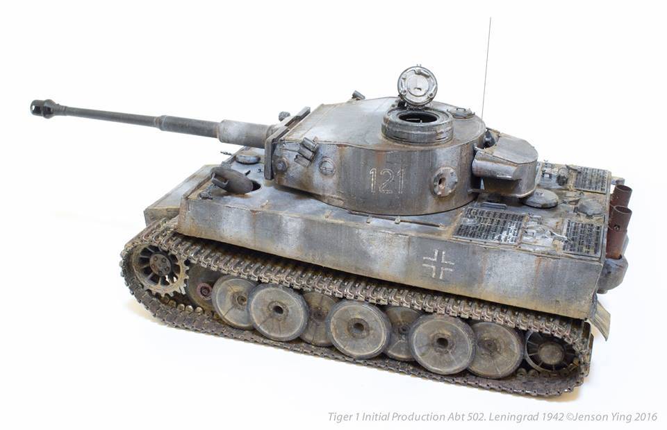 Pz.Kpfw.VI Ausf.E Tiger I, Initial Production s.Pz.Abt.502 Leningrad Region 1942/3 – Image 14