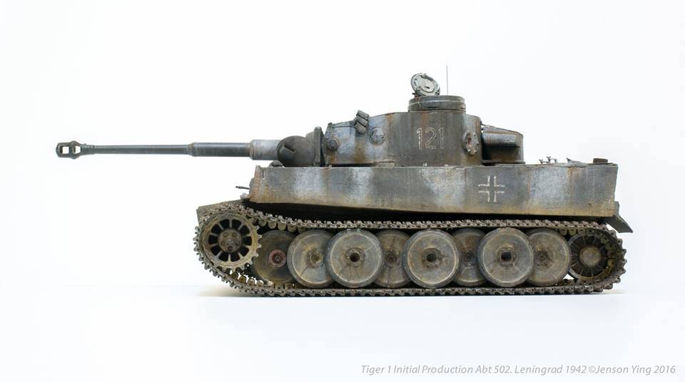 Pz.Kpfw.VI Ausf.E Tiger I, Initial Production s.Pz.Abt.502 Leningrad Region 1942/3 – Image 15