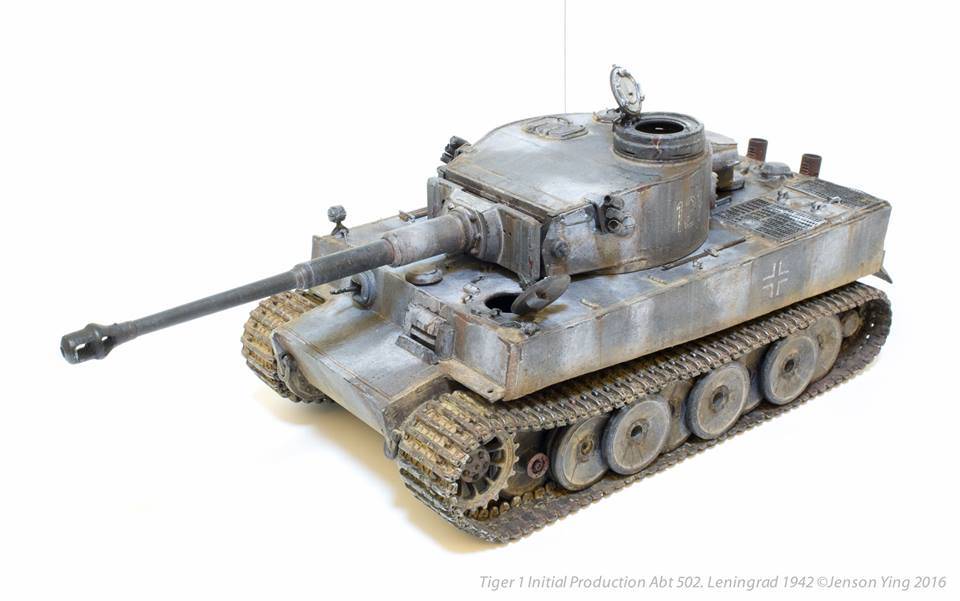 Pz.Kpfw.VI Ausf.E Tiger I, Initial Production s.Pz.Abt.502 Leningrad Region 1942/3 – Image 16