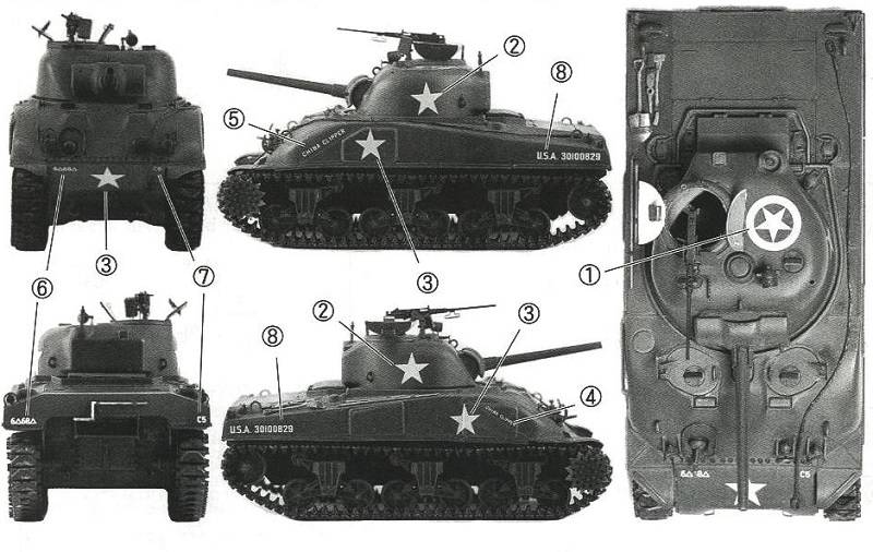 U.S. Medium Tank M4 Composite Sherman "Chia Clipper" – Image 11