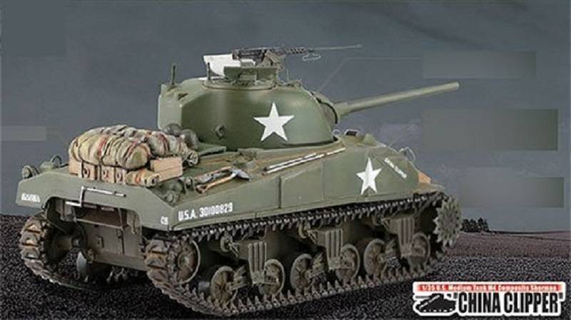 U.S. Medium Tank M4 Composite Sherman "Chia Clipper" – Image 3