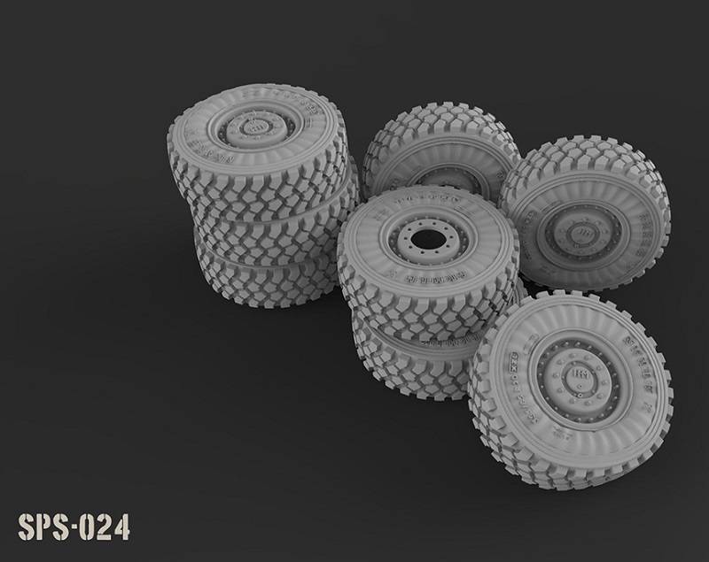 U.S. COUGAR 6X6 MRAP VEHICLE WHEEL SET – Image 2