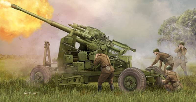 Soviet 100mm Air Defense Gun KS-19M2 – Image 15