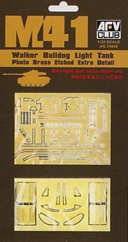 KIT AMELIORATION POUR TANKS M41A1/A2/A3 WALKER BULLDOG