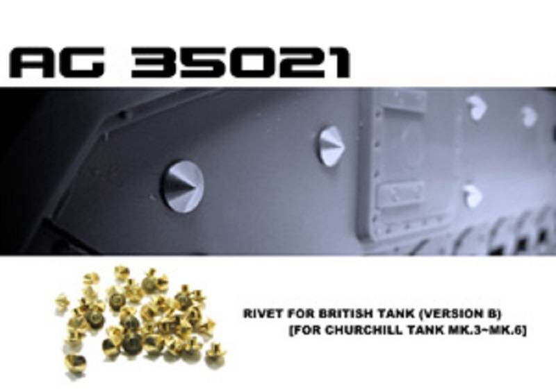 RIVETS Pour CHURCHILL MK III/MK VI . (version B) – Image 2