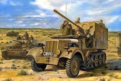 7.62cm FK36(r) auf PzJrg Selbstfahrlafette Zugkraftwagen 5t "DIANA" Sd.Kfz.6/3 1/35ème maquette char promo – Image 2