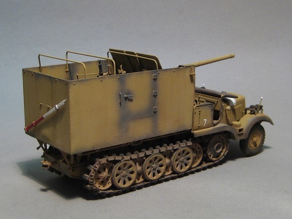 7.62cm FK36(r) auf PzJrg Selbstfahrlafette Zugkraftwagen 5t "DIANA" Sd.Kfz.6/3 1/35ème maquette char promo – Image 4
