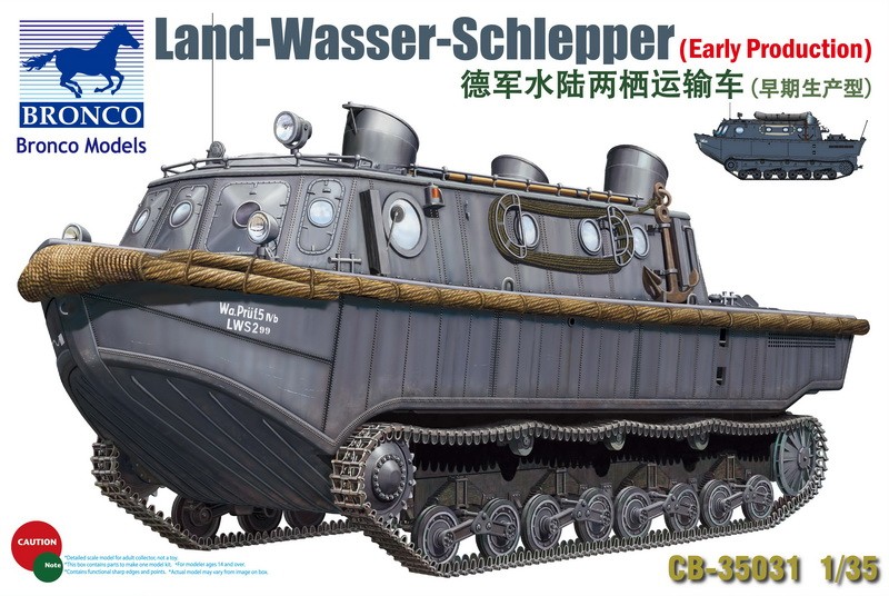 Land-Wasser-Schlepper (early production)