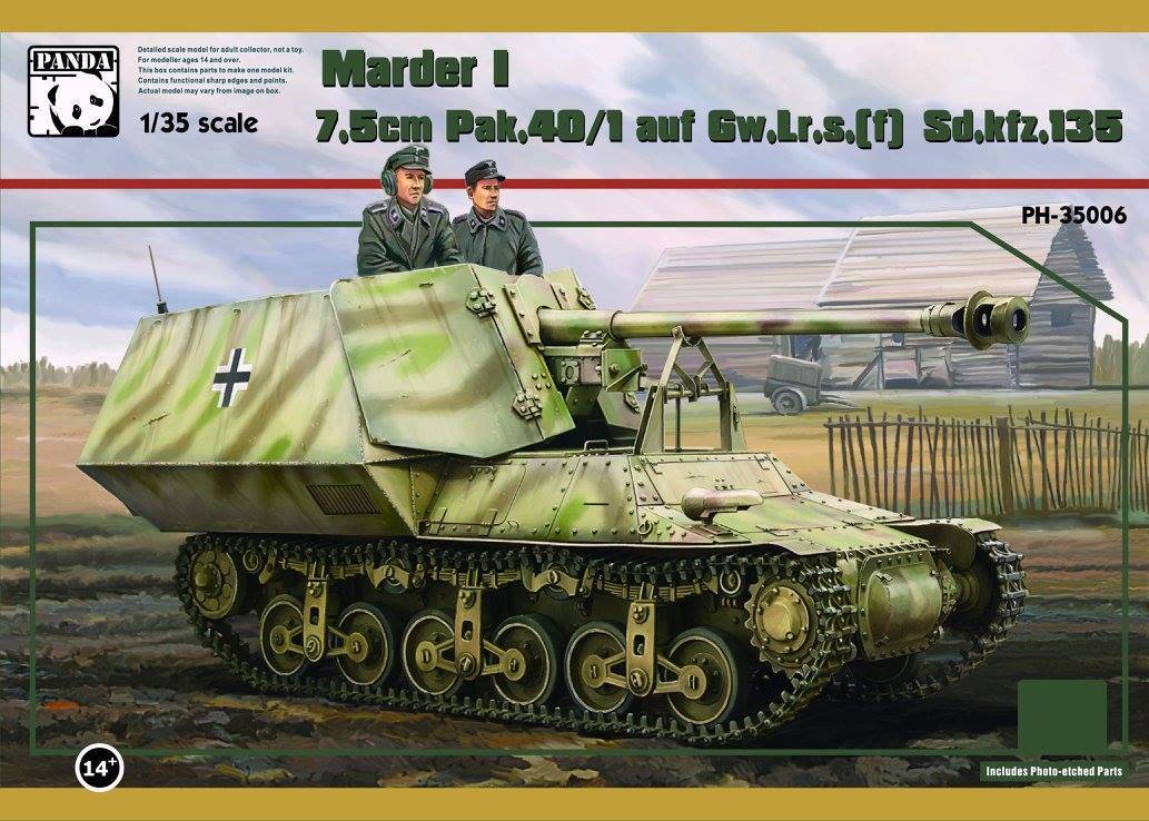 Marder I 7,5cm Pak 40/1 auf Gw.Lr.s(f) Sd.Kfz. 135