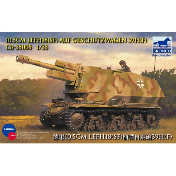 10.5cm LEFH18(Sf) auf Geschutzwagen 39H(f)