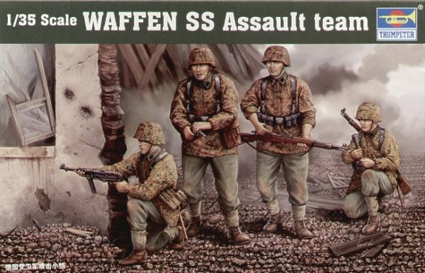 Waffen SS Assault Team 1/35ème