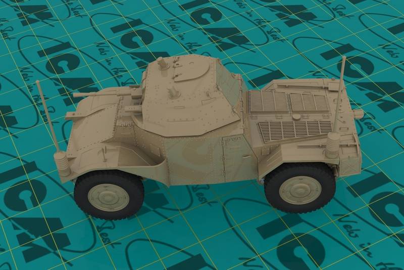Panhard 178 AMD-35 Command, WWII French Armoured Vehicle – Image 5