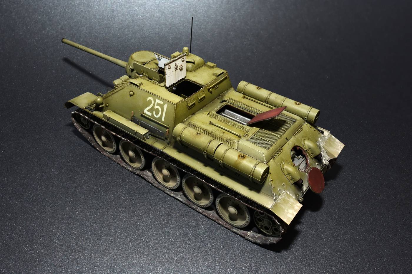 SU-85 SOVIET SELF-PROPELLED GUN. INTERIOR KIT – Image 7