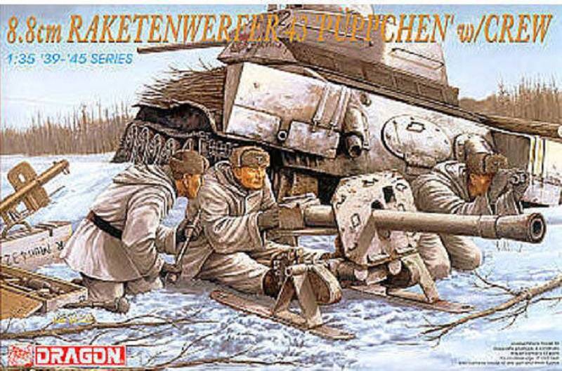 8.8CM RAKETENWERFER 43 'PUPPCHEN' w/CREW