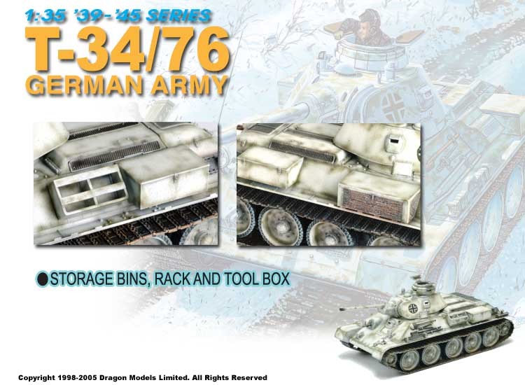 T-34/76 Medium Tank 'German Army' – Image 3