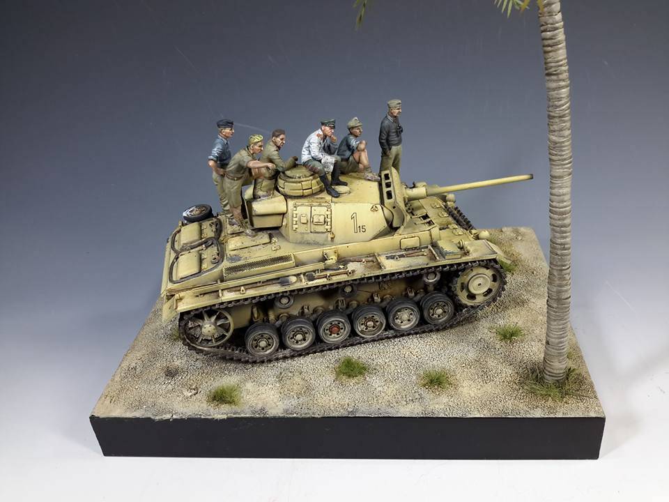 Panzerkampfwagen III Ausf.L with Rommel and DAK Tank Crew Set – Image 2
