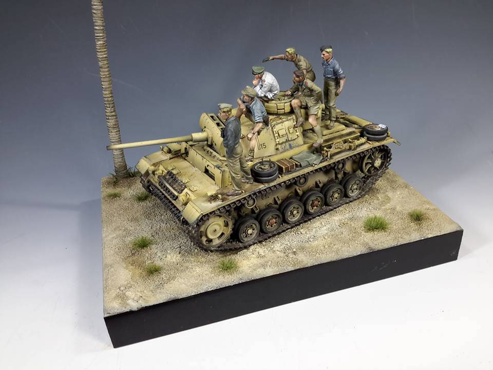 Panzerkampfwagen III Ausf.L with Rommel and DAK Tank Crew Set – Image 4