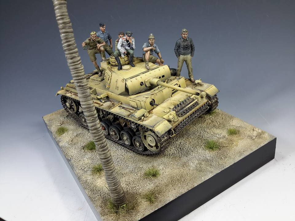 Panzerkampfwagen III Ausf.L with Rommel and DAK Tank Crew Set – Image 5