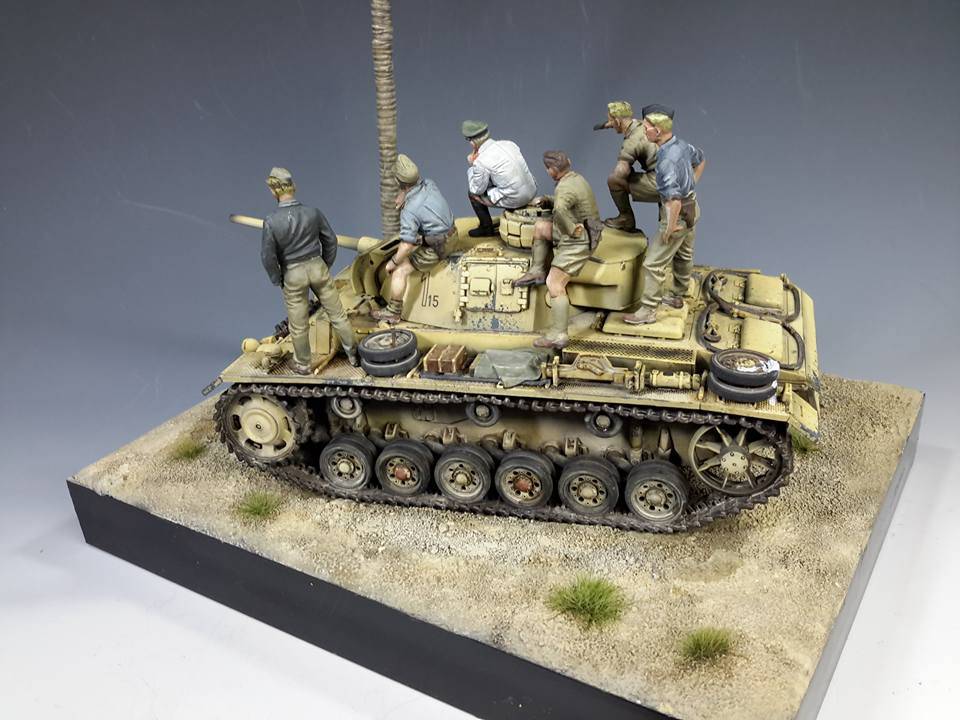 Panzerkampfwagen III Ausf.L with Rommel and DAK Tank Crew Set – Image 11