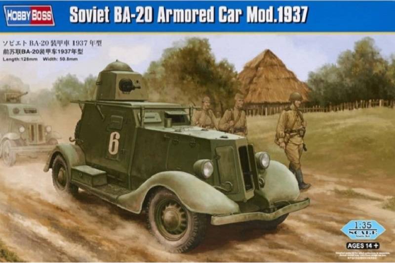 SOVIET BA-20 ARMORED CAR MOD.1937
