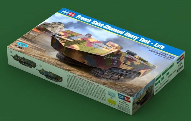 French Saint-Chamond Heavy Tank - Late – Image 2