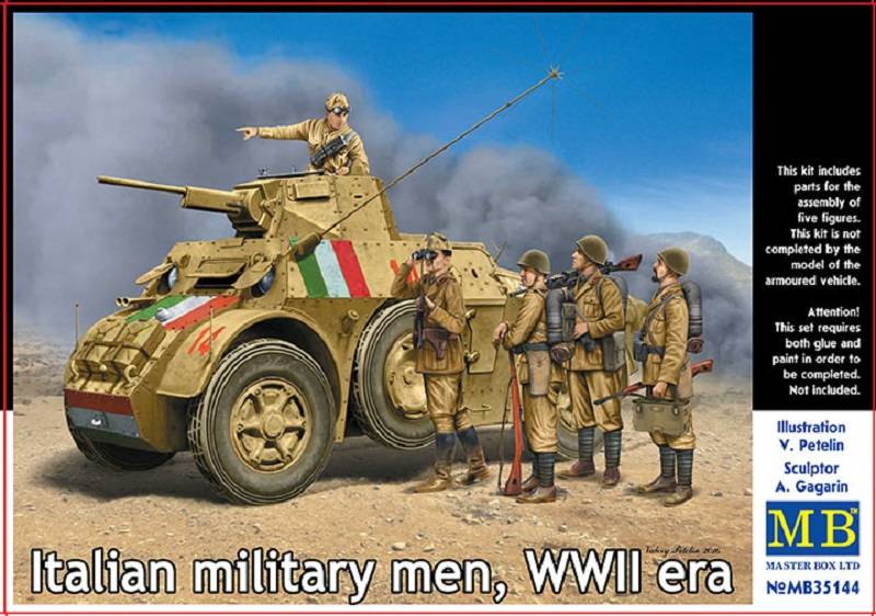Italian Military Men WWII Era