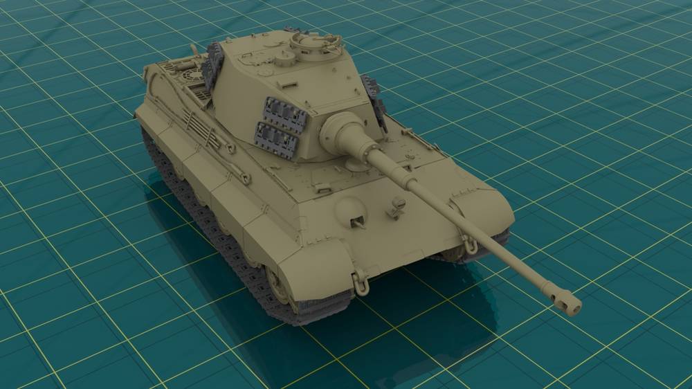 PZ.KPFW.VI AUSF.B KÖNIGSTIGER WITH HENSCHEL TURRET (LATE PRODUCTION) – Image 3