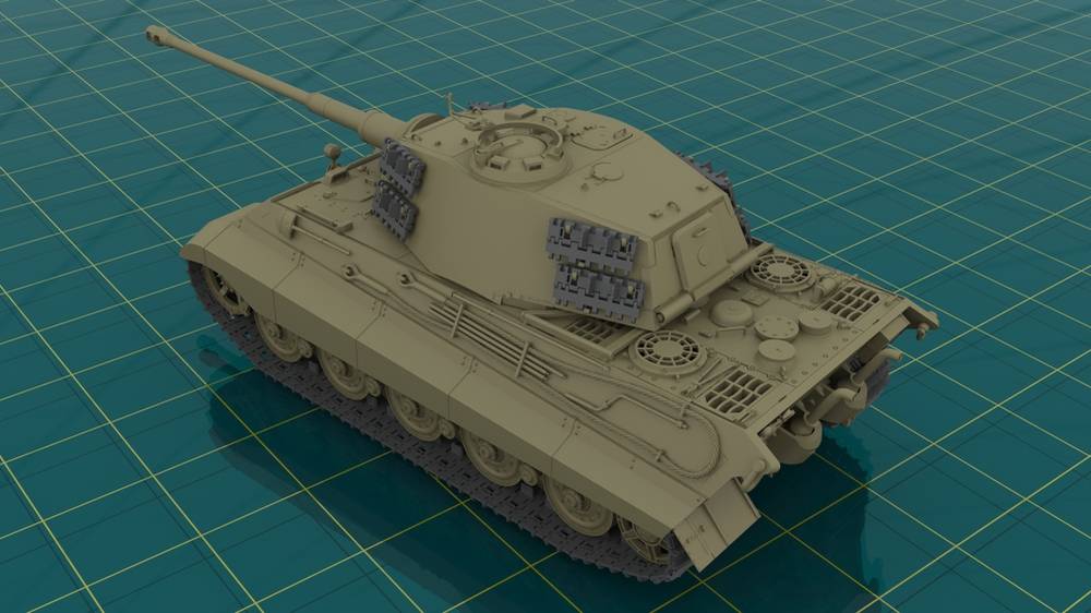 PZ.KPFW.VI AUSF.B KÖNIGSTIGER WITH HENSCHEL TURRET (LATE PRODUCTION) – Image 5