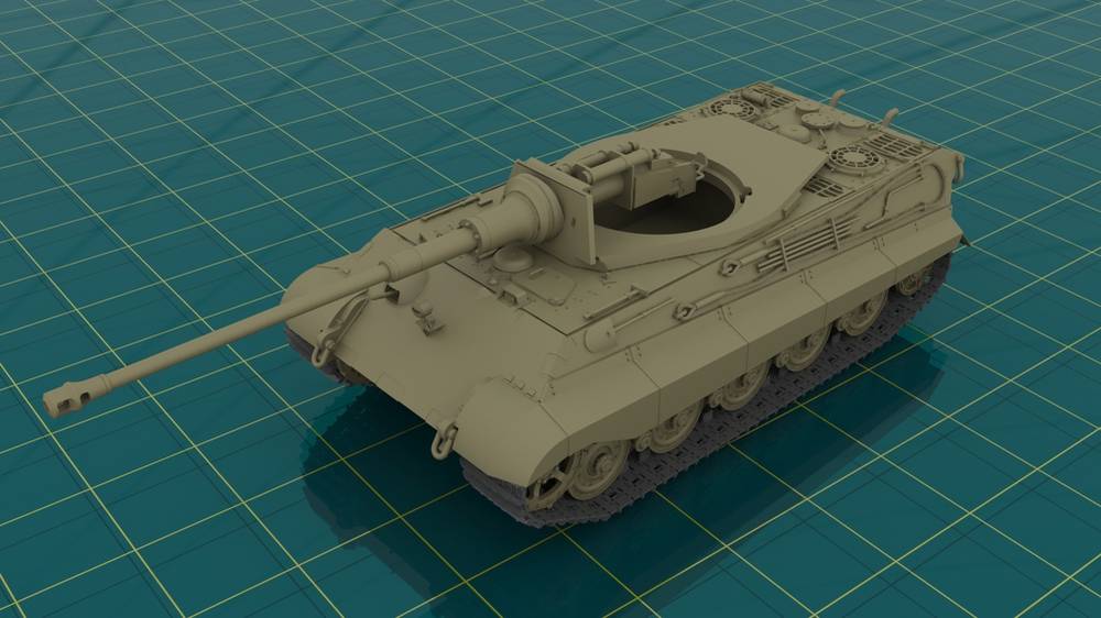 PZ.KPFW.VI AUSF.B KÖNIGSTIGER WITH HENSCHEL TURRET (LATE PRODUCTION) – Image 6