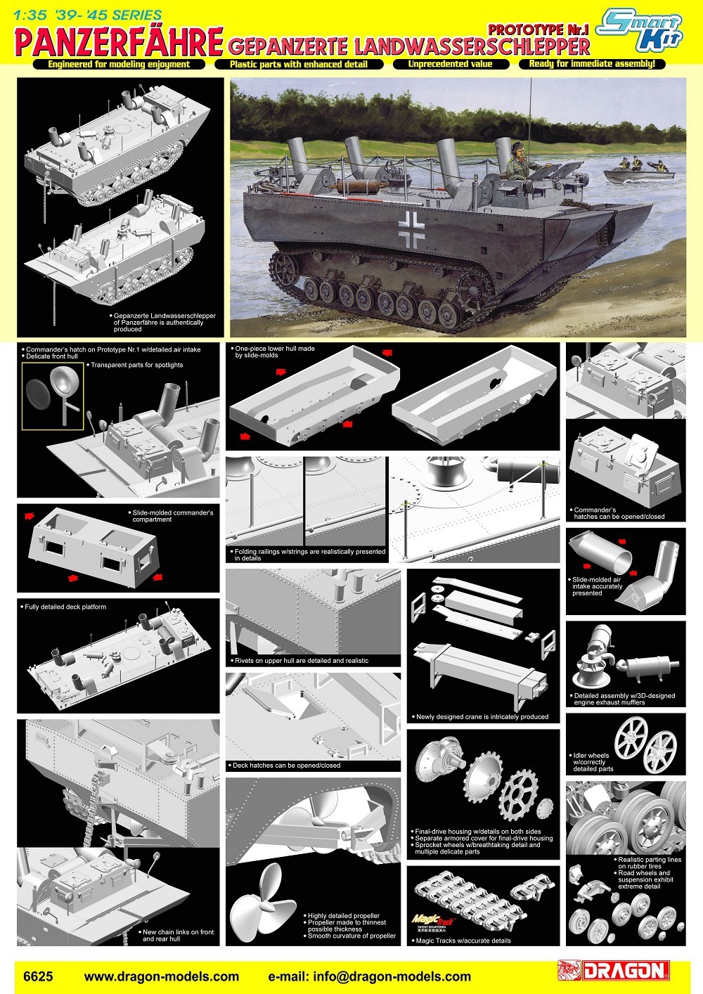 Panzerfähre Gepanzerte Landwasserschlepper (Prototype Nr.1) – Image 2