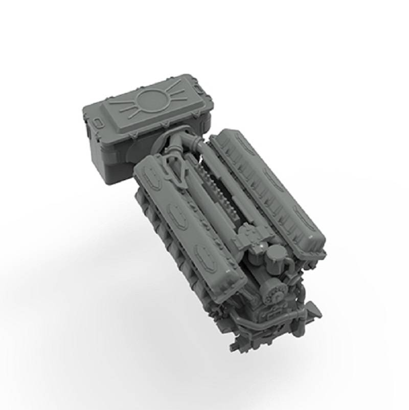 RUSSIAN V-84 TANK ENGINE (FOR TS-014 & TS-028 AND ALL OTHER T-72 MODELS) – Image 2