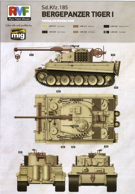 BERGEPANZER TIGER I Sd.Kfz.185 Italy 1944 – Image 2