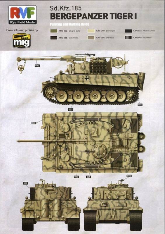 BERGEPANZER TIGER I Sd.Kfz.185 Italy 1944 – Image 4