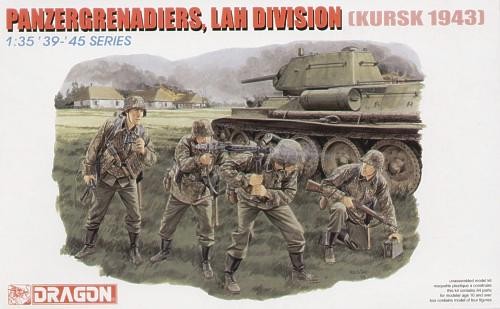 Panzergrenadiers, LAH Division (Kursk, 1943) 1/35ème