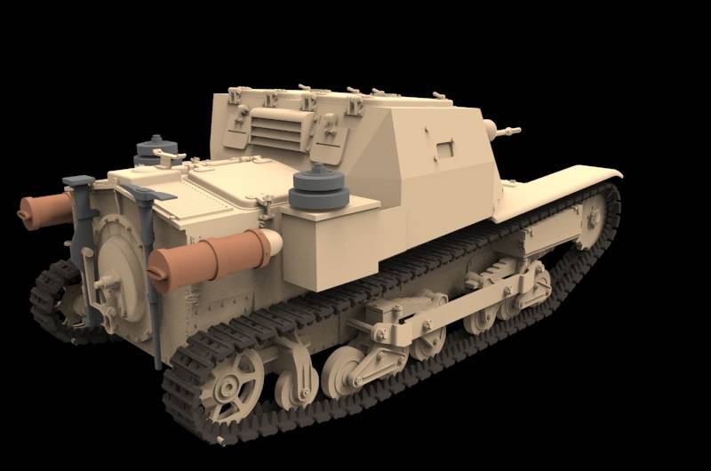 Carro Armato L35/c (C.V.33/II Serie) Fitted with the Swiss 'Solothurn' S18-1100 20mm anti-tank gun – Image 3